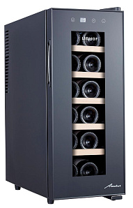 Термоэлектрический винный шкаф LIBHOF AP-12 black