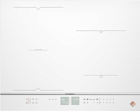 Белая индукционная варочная панель De Dietrich DPI7686WP