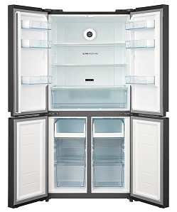 Чёрный многокамерный холодильник Korting KNFM 81787 GN фото 2 фото 2