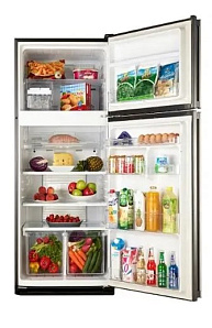 Серебристый холодильник Sharp SJ-58CST фото 2 фото 2