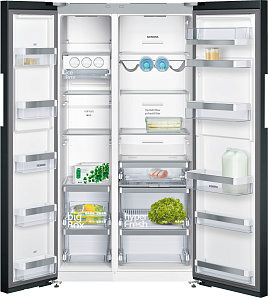 Чёрный холодильник Siemens KA92NLB35R фото 2 фото 2