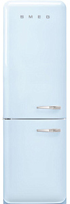 Холодильник голубого цвета в ретро стиле Smeg FAB32LPB5