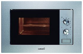Встраиваемая серебристая микроволновая печь Cata MC 20 IX