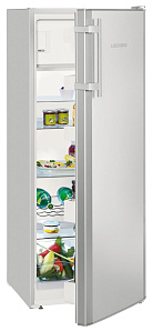 Маленький серебристый холодильник Liebherr Kel 2834 фото 2 фото 2