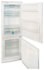 Встраиваемый холодильник с морозильной камерой Ginzzu NFK-245