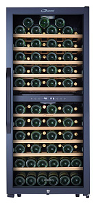 Двухтемпературный винный шкаф LIBHOF GMD-87 black фото 2 фото 2