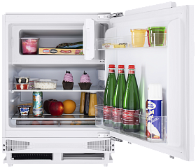 Малогабаритный холодильник с морозильной камерой Maunfeld MBF88SW