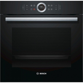 Черный встраиваемый духовой шкаф Bosch HBG 6750B1