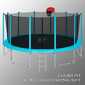 Взрослый батут для дачи Clear Fit ElastiqueStrong 16ft фото 2 фото 2