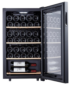 Узкий винный шкаф LIBHOF GM-34 black фото 4 фото 4