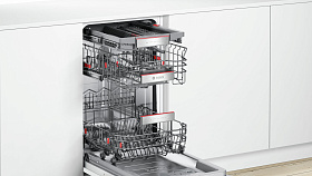 Встраиваемая узкая посудомоечная машина 45 см Bosch SPV66TD10R фото 2 фото 2