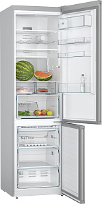 Серый холодильник Bosch KGN39XI28R фото 2 фото 2