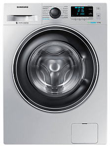 Серебристая стиральная машина Samsung WW 80 K 62 E 07 S/DLP