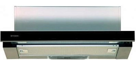 Вытяжка 50 см встраиваемая в шкаф Faber FLOX GLASS BK A50