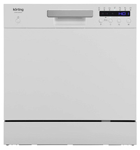 Отдельностоящая посудомоечная машина глубиной 50 см Korting KDFM 25358 W фото 2 фото 2