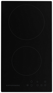 Чёрная варочная панель Kuppersberg ECO 301