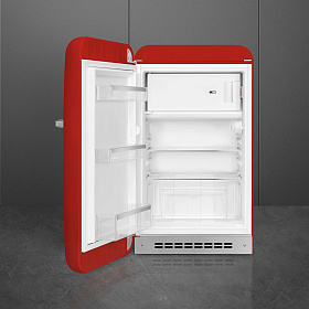 Красные узкие холодильники Smeg FAB10LRD5 фото 2 фото 2