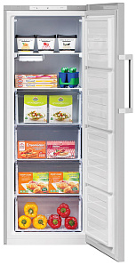 Серебристый холодильник Beko RFSK 215 T 01 S
