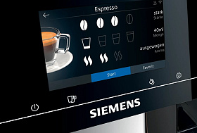 Кофемашина с капучинатором Siemens TP703R09 фото 2 фото 2