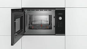 Встраиваемая микроволновая печь объёмом 25 литров Bosch BEL554MS0 фото 4 фото 4