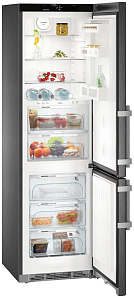 Чёрный холодильник Liebherr CBNbs 4835