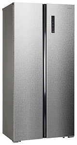 Двухкамерный холодильник шириной 48 см  Hiberg RFS-480 DX NFXq