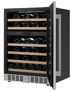 Двухтемпературный винный шкаф LIBHOF CXD-46 silver фото 4 фото 4