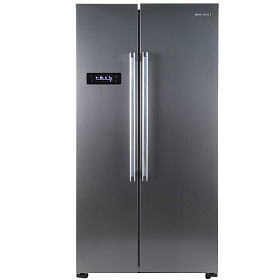 Узкий двухдверный холодильник Side-by-Side Shivaki SHRF-595SDS