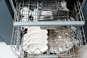 Серебристая посудомоечная машина Graude VG 60.2 S фото 4 фото 4