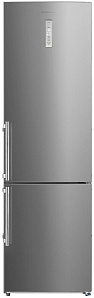 Двухкамерный серый холодильник Kuppersbusch FKG 6600.0 E-02