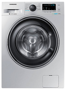 Серебристая стиральная машина Samsung WW 80 K 42 E 07 S/DLP