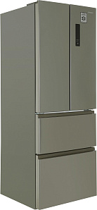 Трёхкамерный холодильник Hyundai CM4045FIX нержавеющая сталь фото 3 фото 3