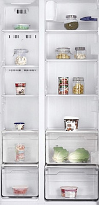 Белый холодильник Graude SBS 180.0 E фото 3 фото 3