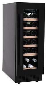 Встраиваемый винный шкаф 30 см LIBHOF CX-19 black фото 2 фото 2