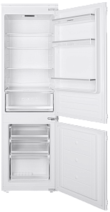 Встраиваемый холодильник с морозильной камерой Maunfeld MBF177SW фото 2 фото 2