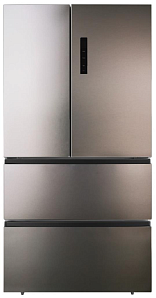 Серебристый холодильник Kuppersberg NFD 183 DX