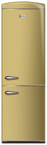 Бежевый холодильник в стиле ретро Ascoli ARDRFY375WE