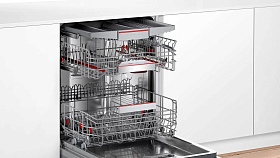 Компактная красная посудомоечная машина Bosch SMV 6ECX51E фото 3 фото 3