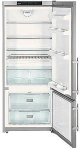 Серебристые двухкамерные холодильники Liebherr Liebherr CNPesf 4613 фото 2 фото 2
