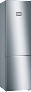 Серый холодильник Bosch KGN39AI3AR