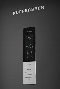 Серебристый холодильник Kuppersberg NFM 200 DX фото 3 фото 3