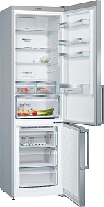 Серый холодильник Bosch KGN39XI3OR фото 2 фото 2