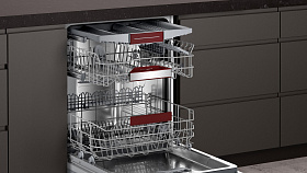Полноразмерная встраиваемая посудомоечная машина Neff S155HCX10R фото 3 фото 3