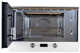 Встраиваемая микроволновая печь с откидной дверцей Kuppersberg HMW 393 W фото 2 фото 2