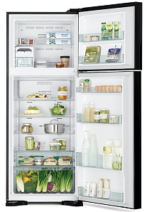 Двухкамерный холодильник  no frost Hitachi R-VG 542 PU7 GGR фото 2 фото 2
