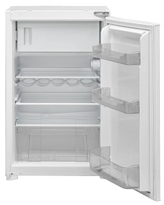 Маленький холодильник встраиваемый под столешницу Scandilux RBI136 фото 4 фото 4
