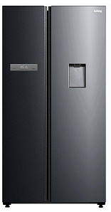 Большой двухдверный холодильник Korting KNFS 95780 W XN