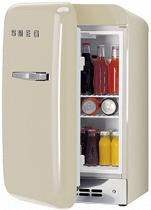 Узкий однокамерный холодильник Smeg FAB5LCR5 фото 3 фото 3