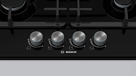 Чёрная газовая варочная панель Bosch PGP6B6O93R фото 2 фото 2