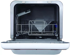 Маленькая посудомоечная машина Midea MCFD 42900 BL MINI голубая фото 3 фото 3